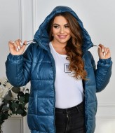 Женская куртка демисезонная с капюшоном DV-R4374A800