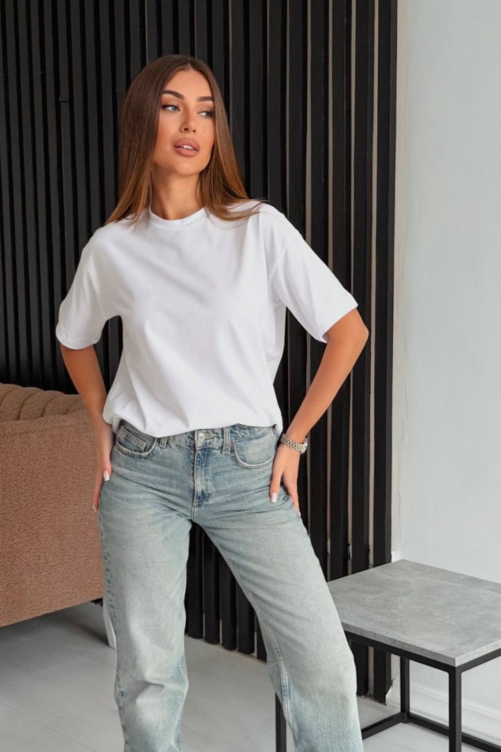 Базовая белая футболка YS-2212A180B210