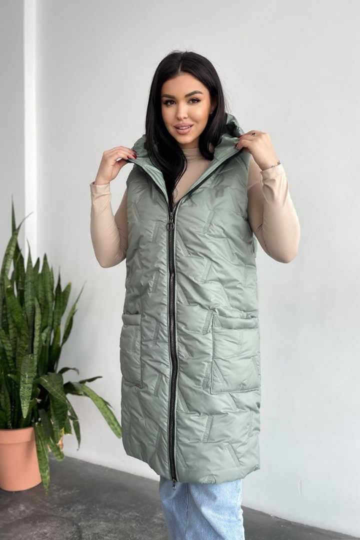 Подовжена жилетка LR-6045A850