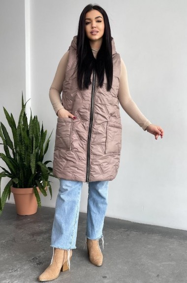 Подовжена жилетка LR-6045A850