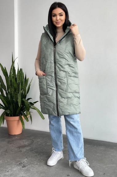 Подовжена жилетка LR-6045A850