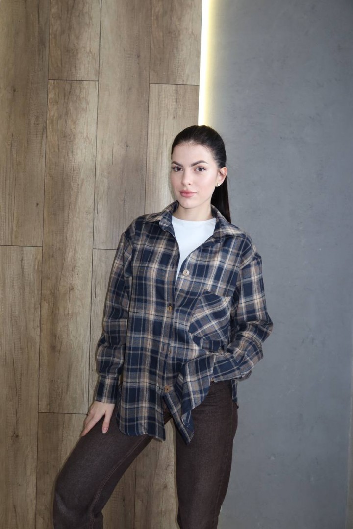 Рубашка фланелевая  AXY-081A480