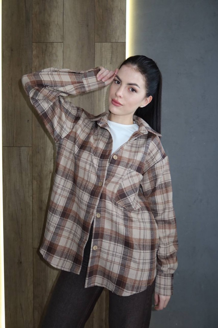 Рубашка фланелевая  AXY-081A480