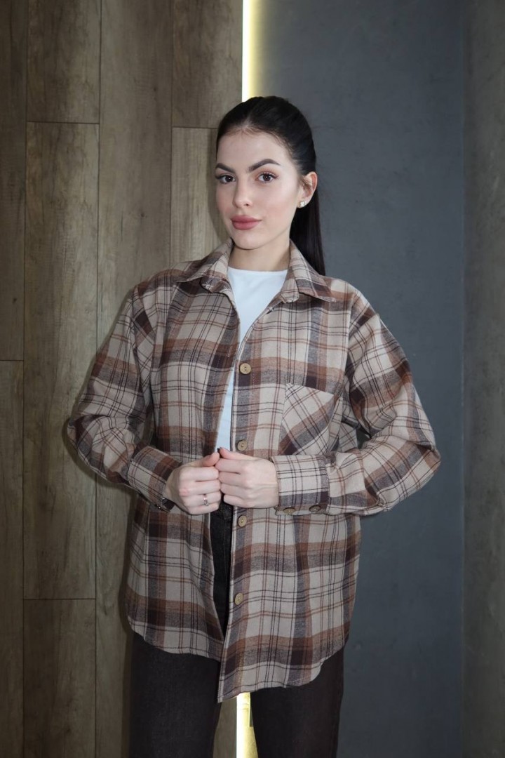 Рубашка фланелевая  AXY-081A480