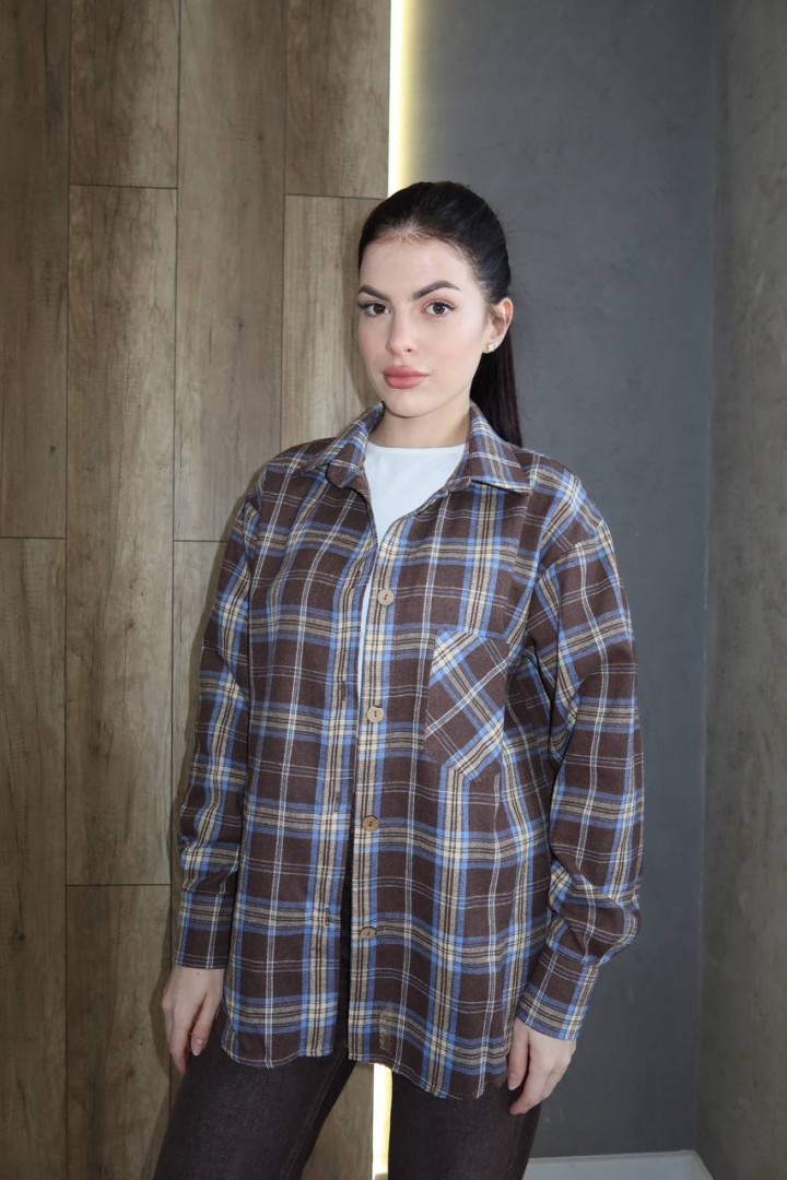 Рубашка фланелевая  AXY-081A480