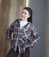 Рубашка фланелевая  AXY-081A480