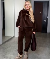 Спортивный костюм женский велюровый  DOL-409A750