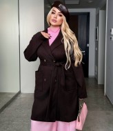 Пальто без подкладу CUR-905A850