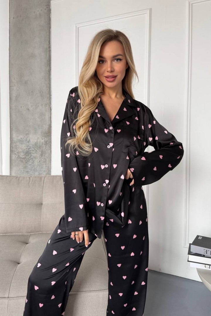 Шовковий костюм ANA-1710A18