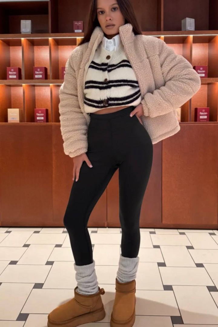 Лосины на флисе SP-080A330