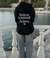 Женский зип-худи с накатом LK-369A450