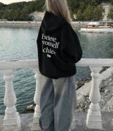 Женский зип-худи с накатом LK-369A450