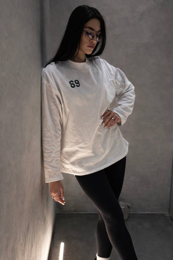 Свободный лонгслив LK-370A580