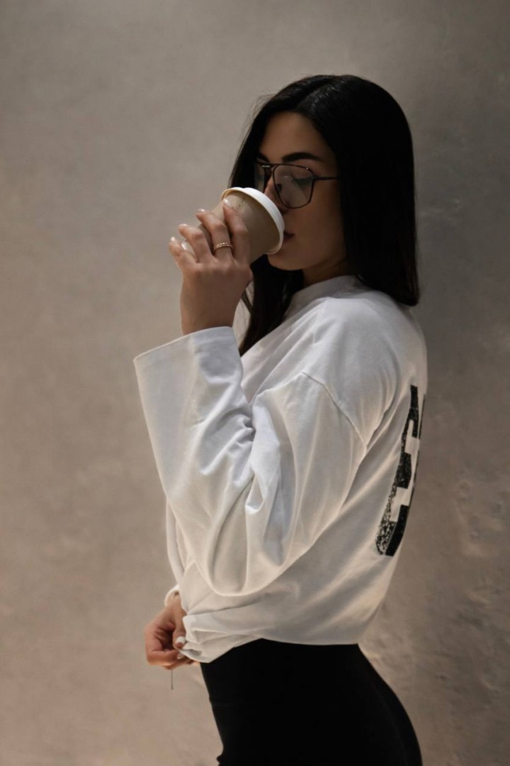 Свободный лонгслив LK-370A580