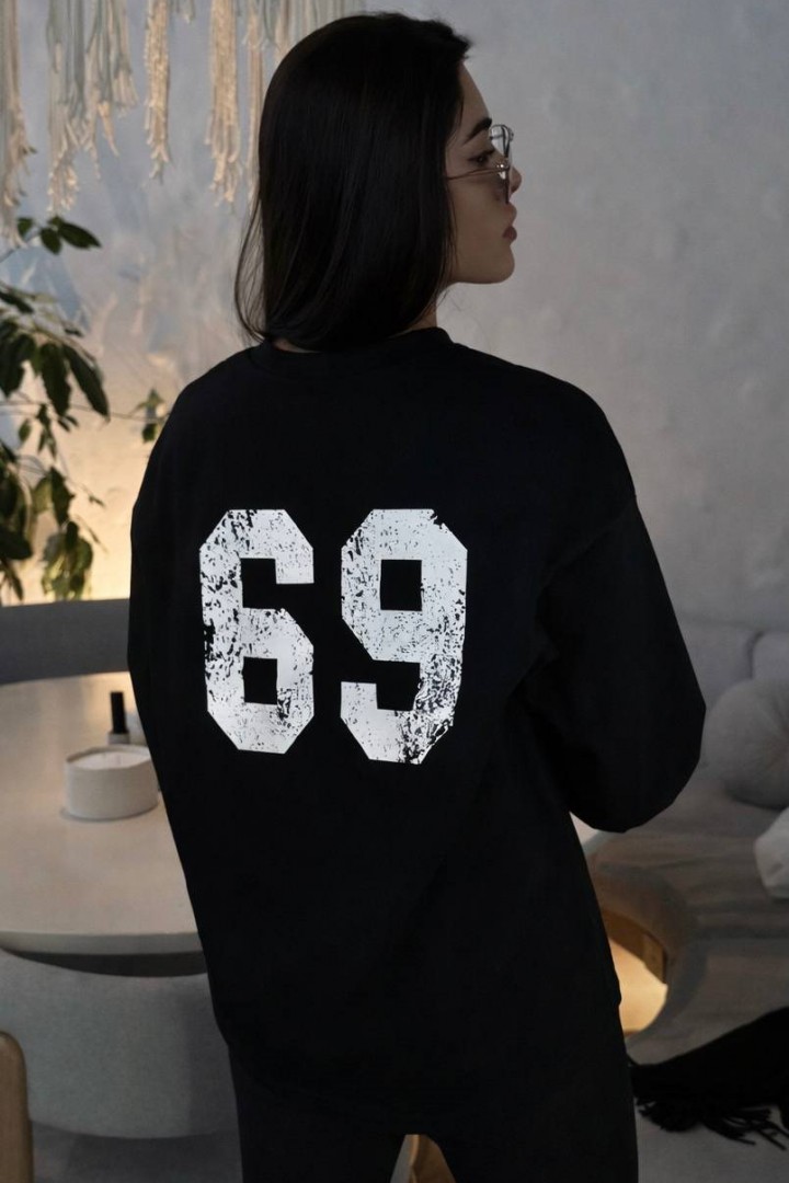 Свободный лонгслив LK-370A580