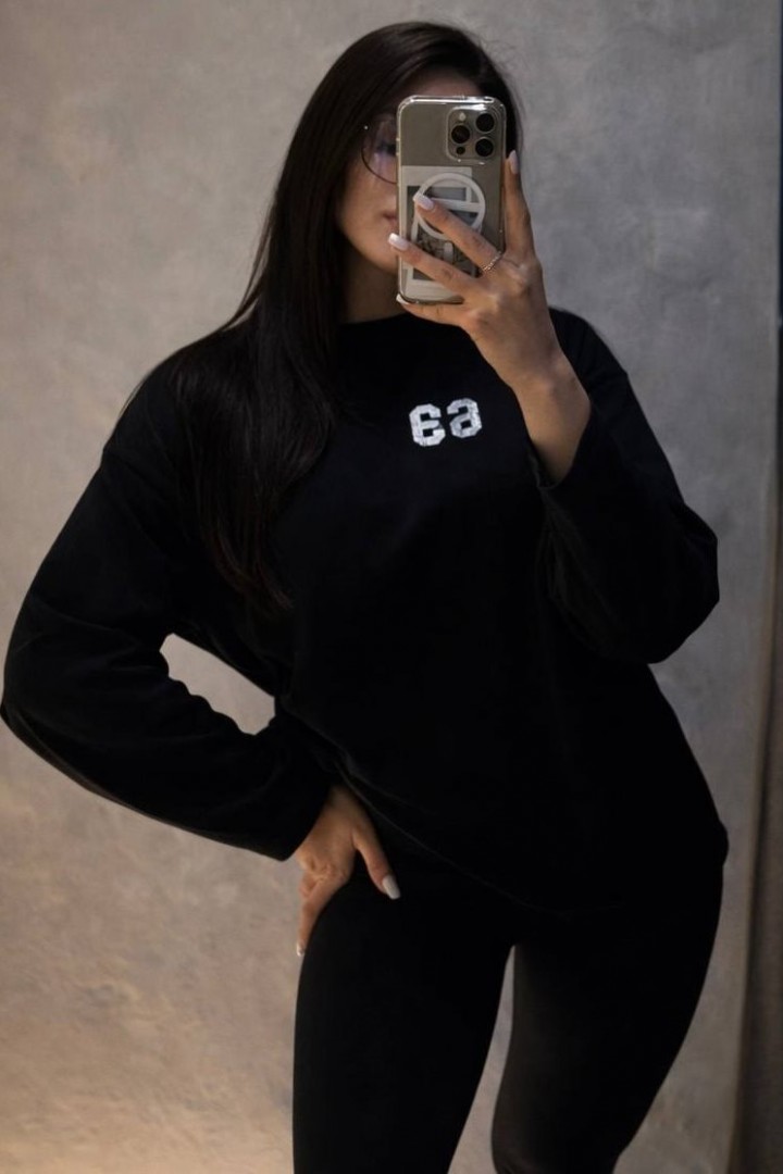 Свободный лонгслив LK-370A580