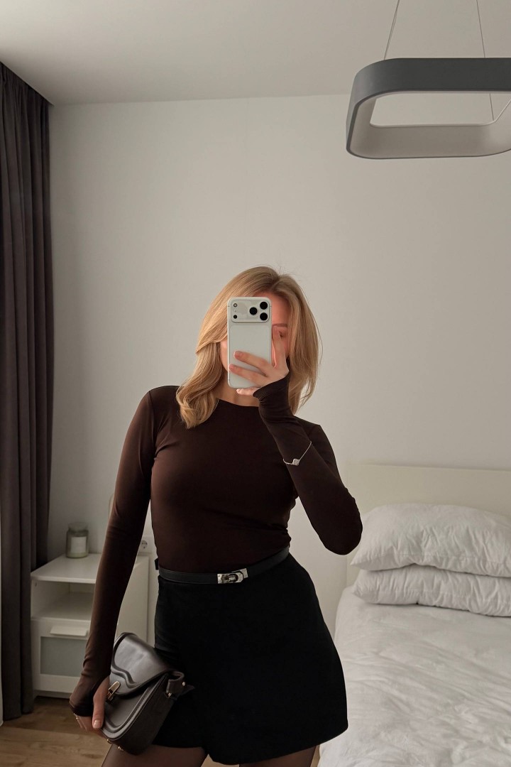 Базовий лонгслив SC-6061A200