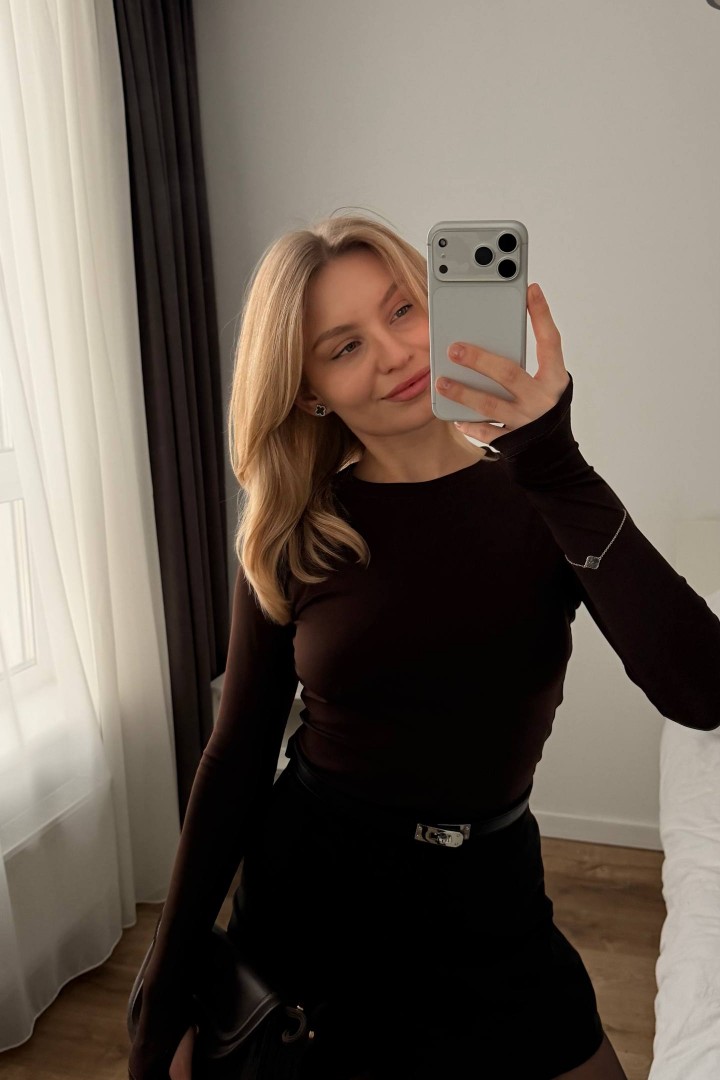 Базовий лонгслив SC-6061A200