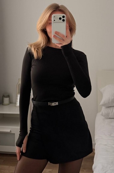 Базовий лонгслив SC-6061A200