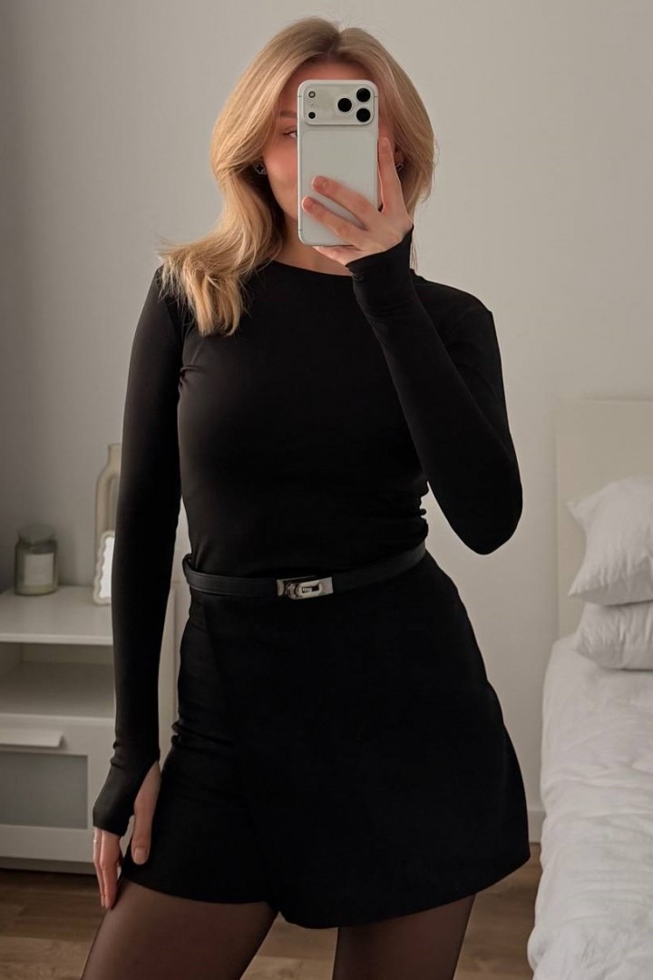 Базовий лонгслив SC-6061A200