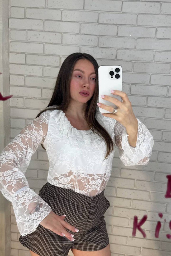 Блузка з гіпюру VSH-027A570