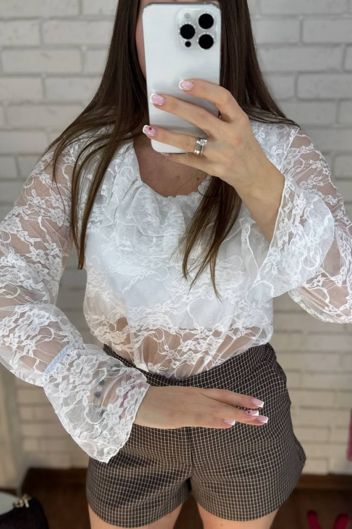 Блузка з гіпюру VSH-027A570