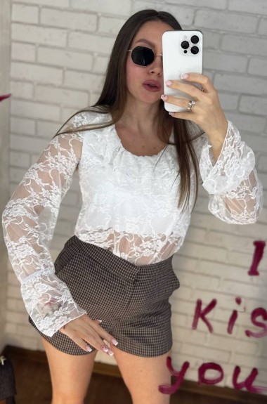 Блузка з гіпюру VSH-027A570