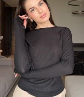 Лонгслив в рубчик VSH-4229A260