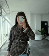 Сорочка з баскою з мереживом VOL-745A650