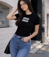 Футболка со стильным накатом MIK-4209A190