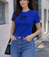 Женская футболка с принтом MIK-4209A190