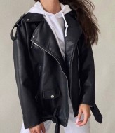 Стильная женская куртка-косуха MIK-2123A590