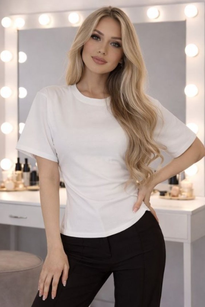 Футболка со шнуровкой на спине MIK-4266A250