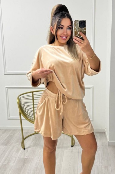 Костюм велюровый домашний XOF-7007A380