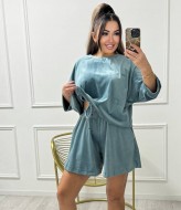 Костюм велюровый домашний XOF-7007A380