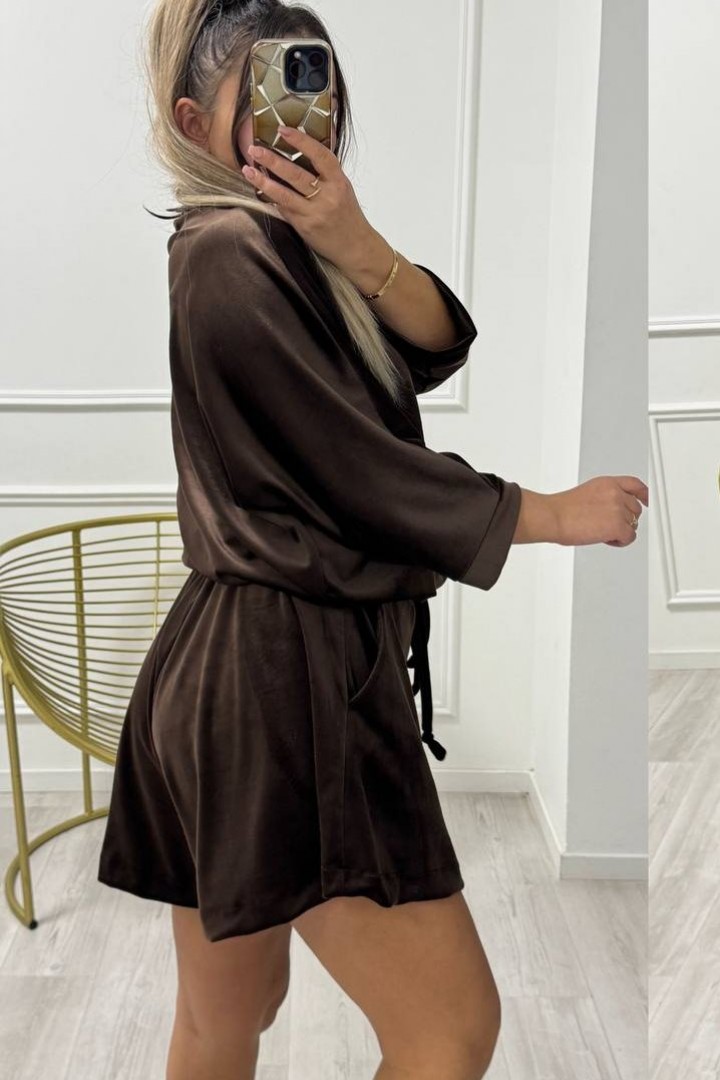 Костюм велюровый домашний XOF-7007A380