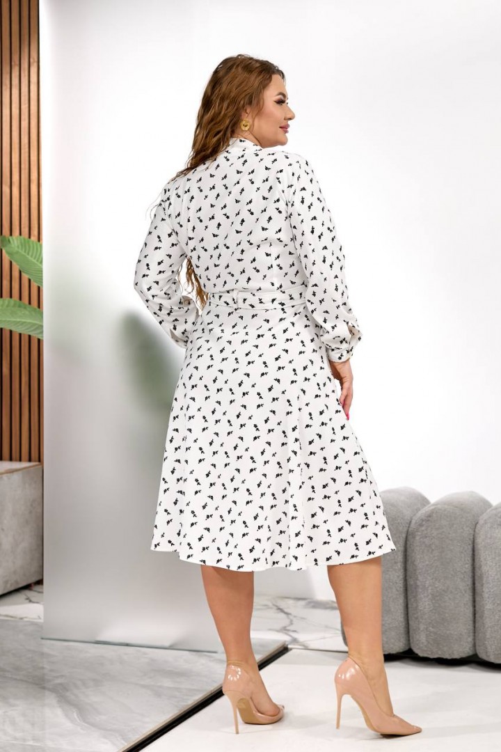 Платье с юбкой клеш TS-475.2A570