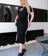 Трикотажное летнее платье KYB-21151A14.5