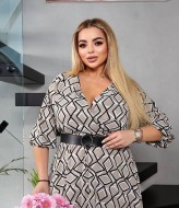 Платье клеш длинное EY-668A18B21