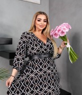 Платье клеш длинное EY-668A18B21