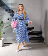 Платье клеш длинное EY-668A18B21