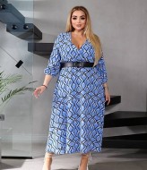 Платье клеш длинное EY-668A18B21