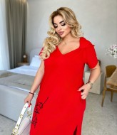 Трикотажное платье летнее  NJ-ELR-1080A550