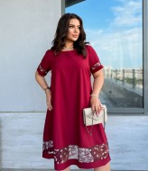 Платье А-силуэта миди IT-1410A550