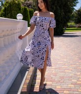 Платье летнее с открытой спиной  YBY-806A370