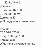 Костюм 2-ка жилетка+шорти RAB-679A509