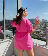 Женское платье короткое  VIA-273A7.5