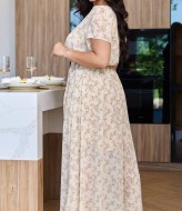 Платье шифон длинное  AD-7812.1A280