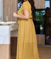 Платье шифон длинное  AD-7812.1A280