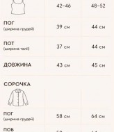 Легкая рубашка шифоновая + базовая майка KC-0488A500